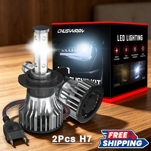 Led headlight bulbs kit - h7,